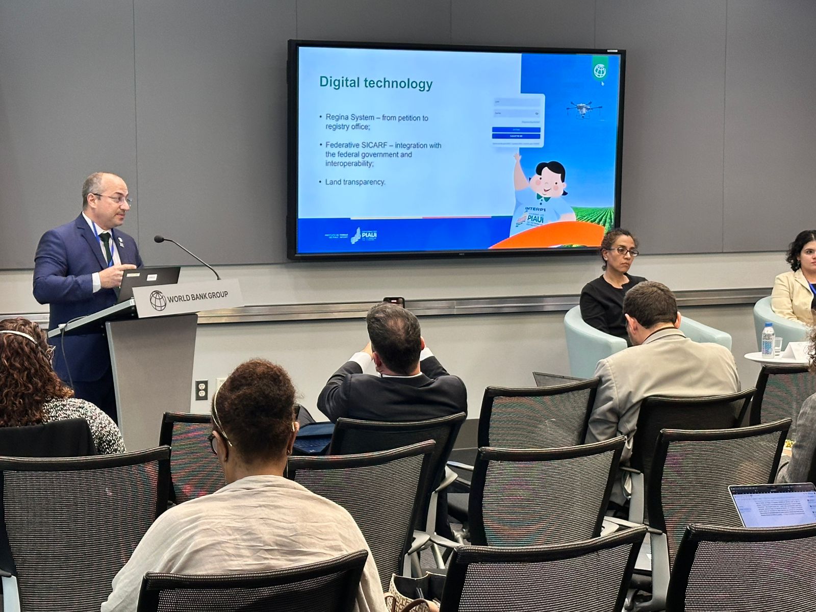 Piauí apresenta experiências em regularização fundiária durante conferência internacional do Banco Mundial
